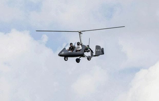 Tragschrauber-Rundflug ab Battweiler als Geschenkidee