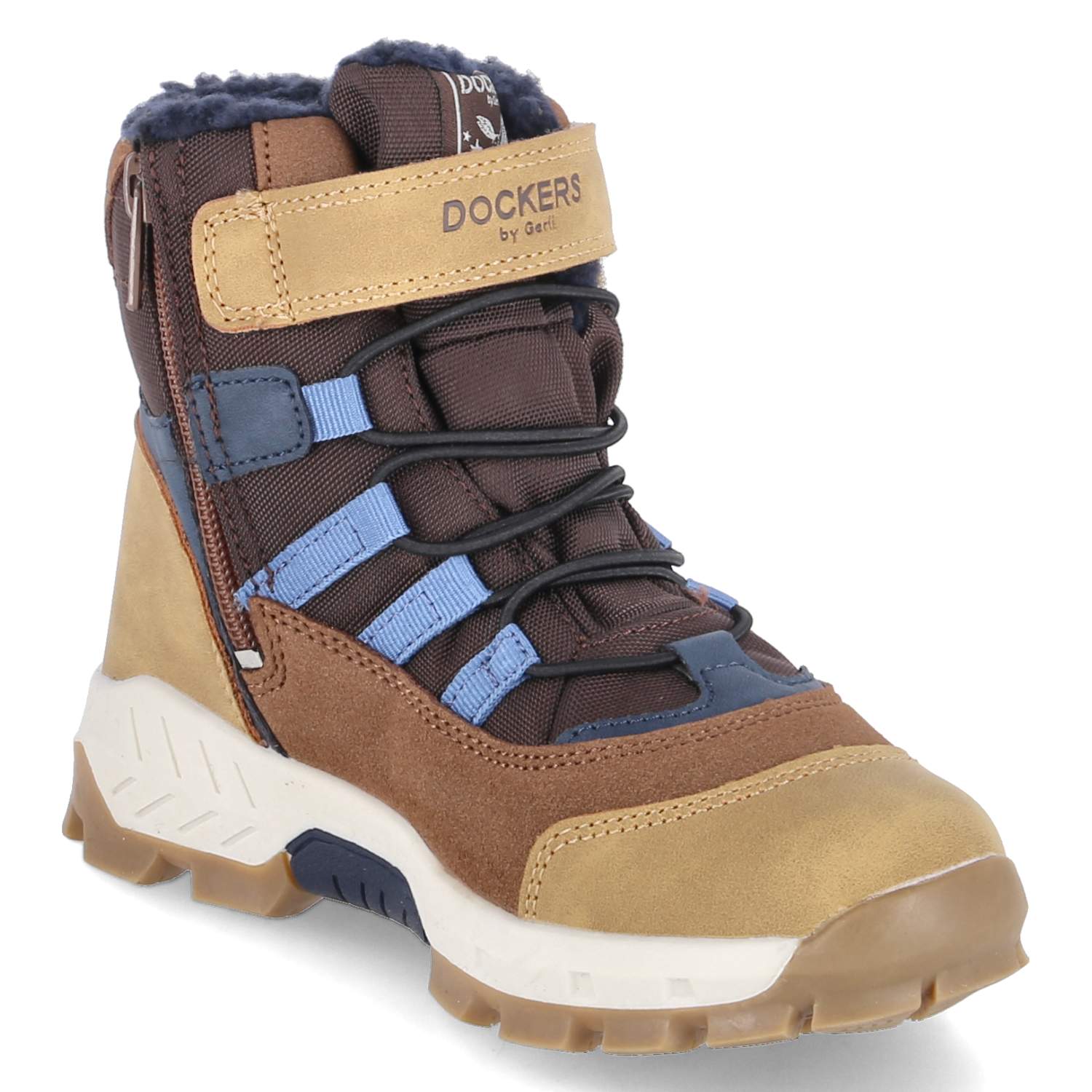 Dockers Winterstiefeletten - braun/multi
