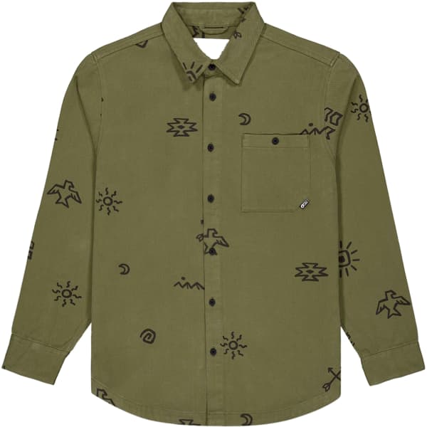 Chemise PICTURE DAYAKI SHIRT TOBACCO