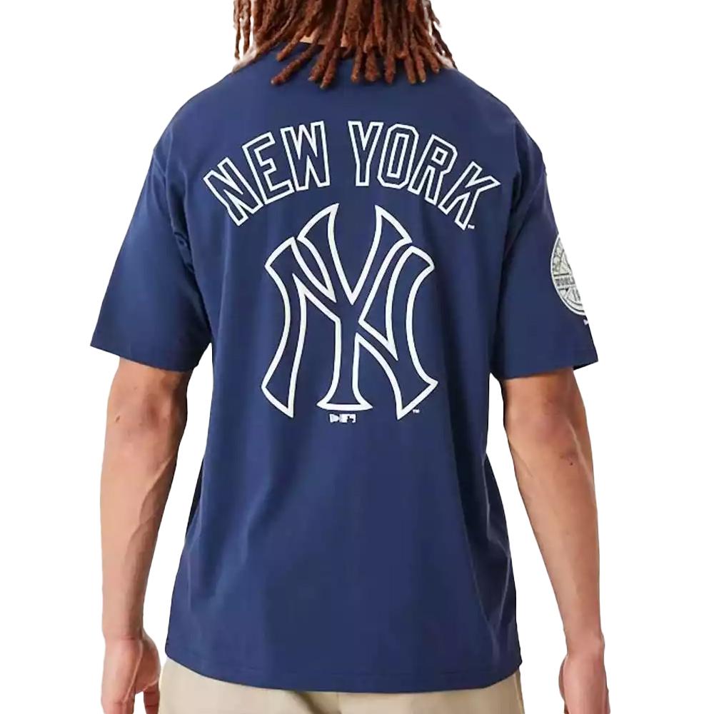 New Era T-shirt Bleu Homme New Era Heritage Neyyan