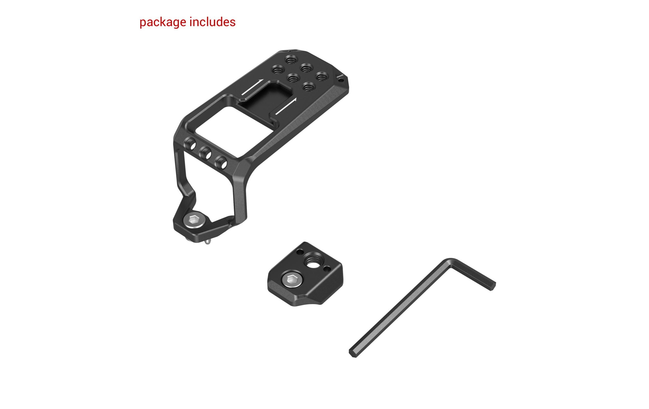 Top Plate für Sony FX3 XLR UnitDeckplatte für Sony FX3 XLR-Einheit