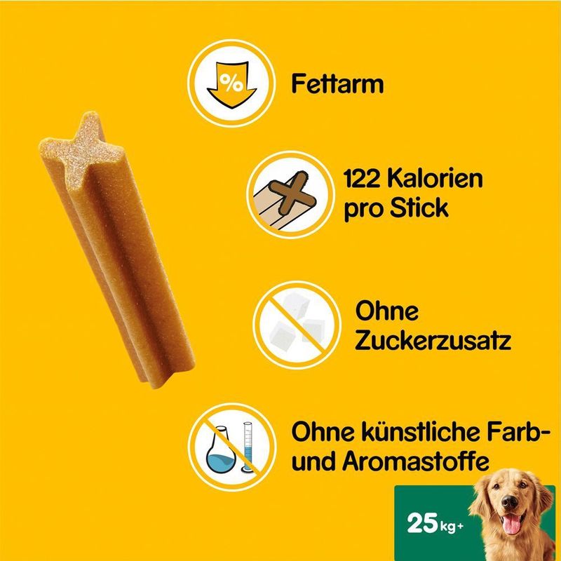 Pedigree - Denta Stix - Aanvullend Voer - Middelgrote Honden - 128 g