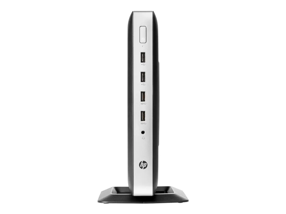 HP t630 - Tynd klient - tower - 1 x GX-420GI op til 2.2 GHz - RAM 4 GB - flash 32 GB - Radeon R7E - Gigabit Ethernet - Bluetooth, 802.11a/b/g/n/ac - Win Embedded Standard 7E 32-bit - skærm: ingen - tastatur: dansk - TAA-kompatibel