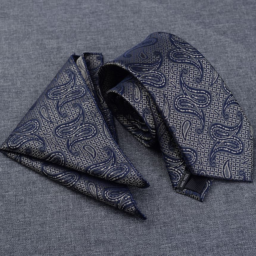 Prodigy - Set: Stropdas met patroon + Pochet