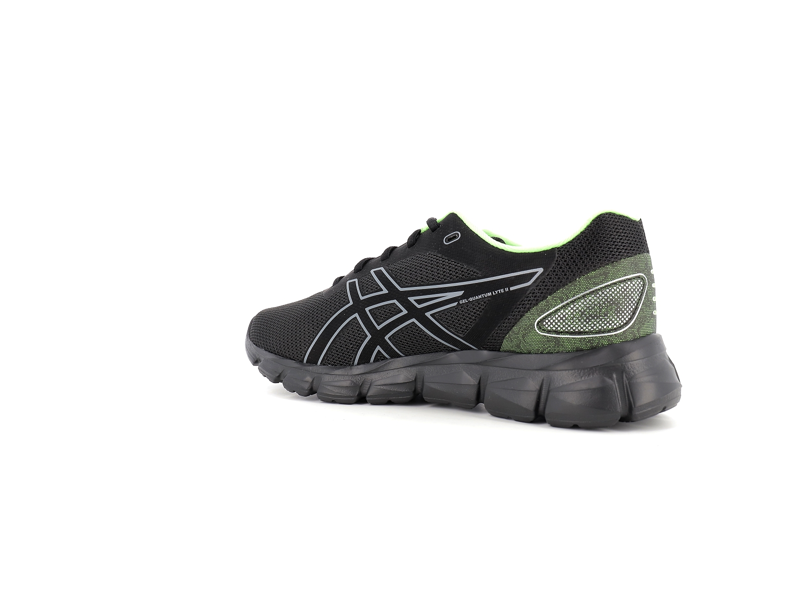 Asics-GEL QUANTUM LYTE II Matières combinées Noir Vert