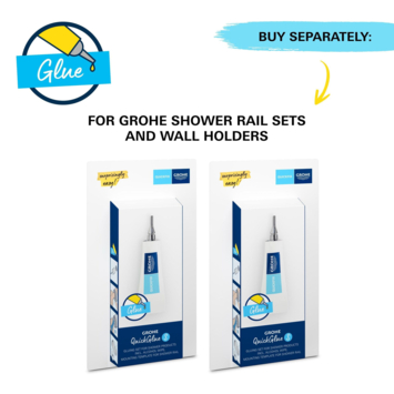 Grohe doucheset Quickfix Vitalio Comfort 3 standen chroom