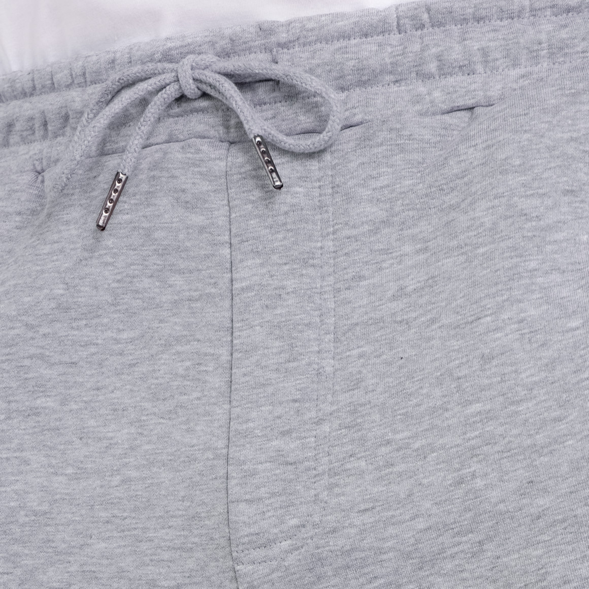 Jonas Nielsen Peanuts Shorts mit Stickerei hellgrau