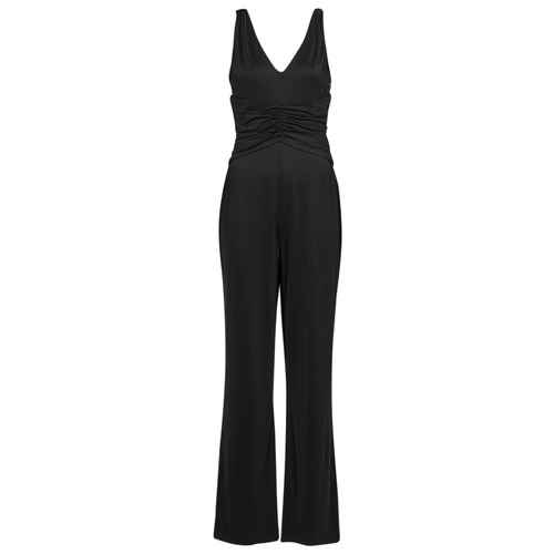 Guess - SS COWL POPLIA OVERALL - Noir