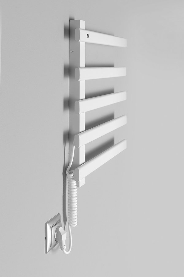 Sapho Elcor elektrische radiator mat wit 48x52cm 85W