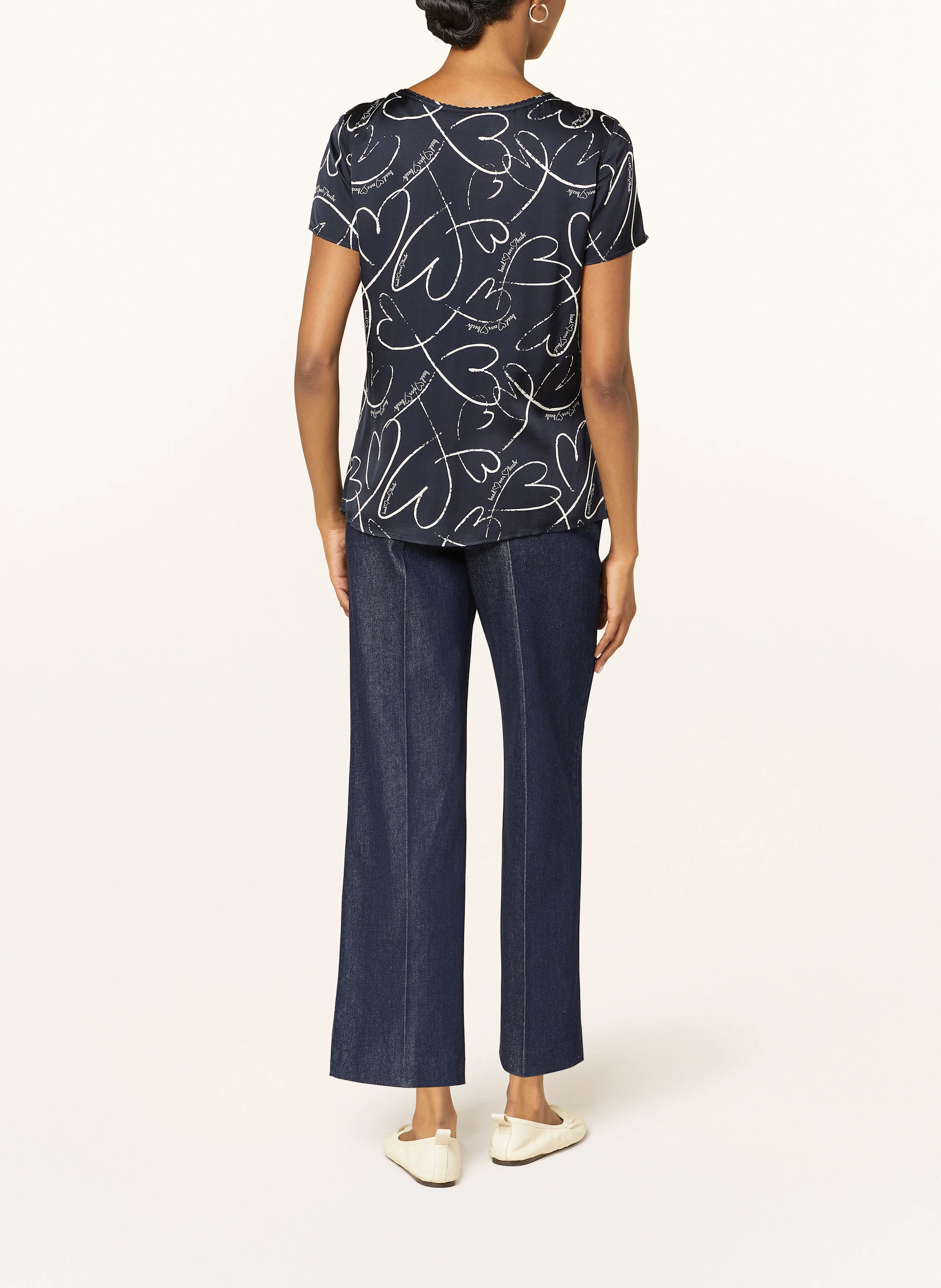 s.Oliver BLACK LABEL Blusenshirt aus Satin