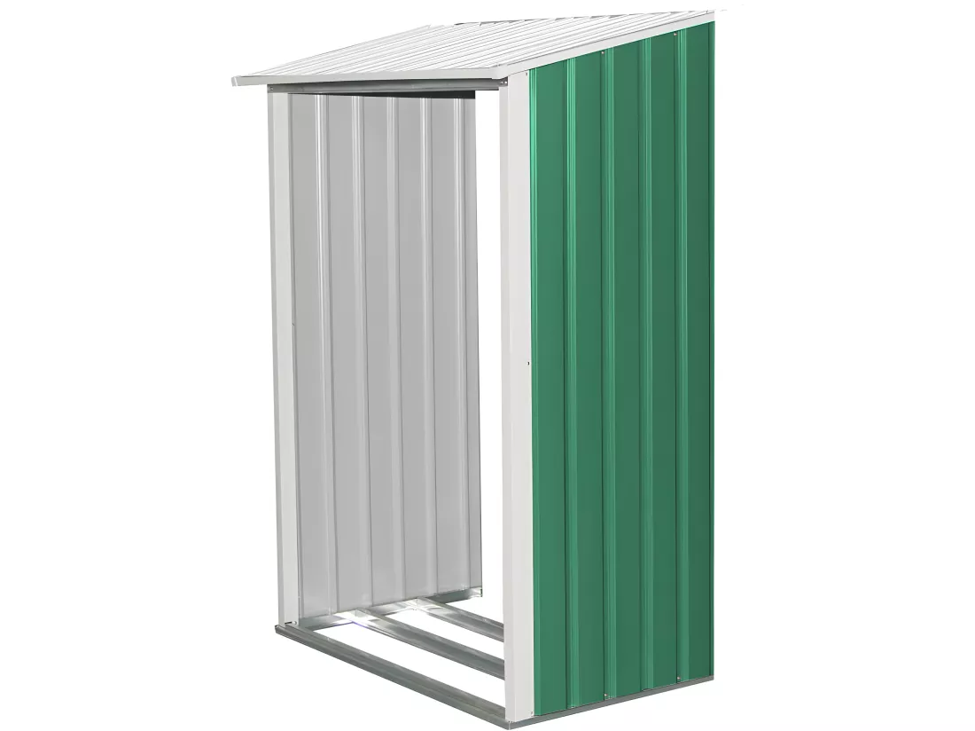 Option abri bûches pour abri de jardin 