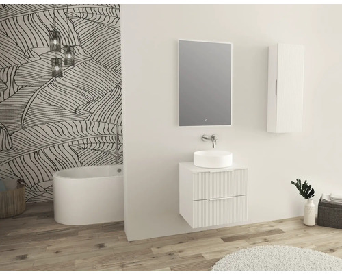 Jungborn wastafelmeubel QUATTRO BxHxD 60 x 50 x 46 cm Frontkleur wit mat 55691