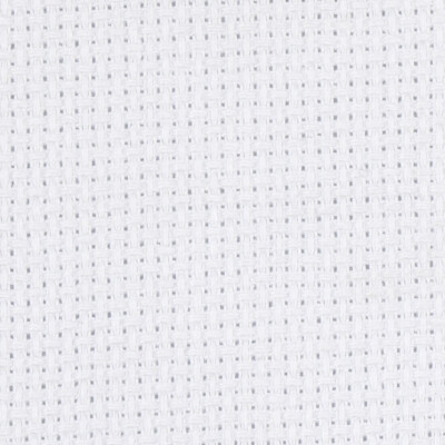 Aidastof - Str. 50X50 CM - 70 Tern Pr. 10 CM - Hvid - 1 Stk