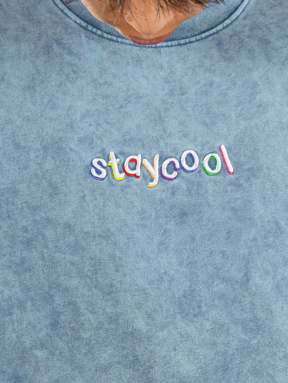Staycoolnyc Classic Mineral Sweater teal