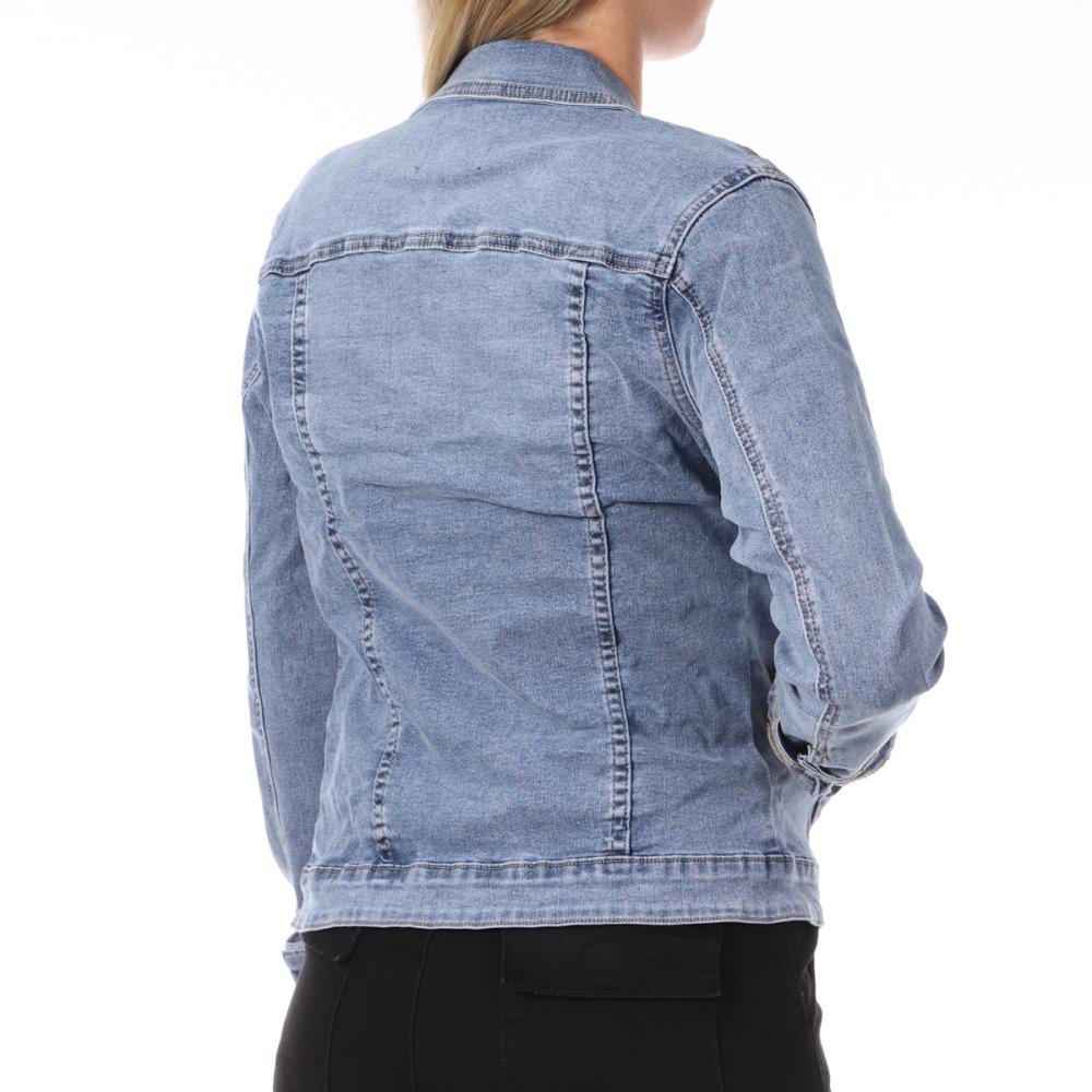 Monday Premium Veste en Jean Bleu Femme Monday Premium