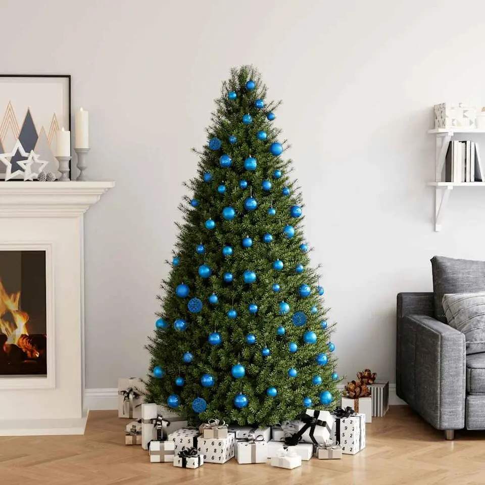 vidaXL - Kerstbal - Blauw - Kunststof