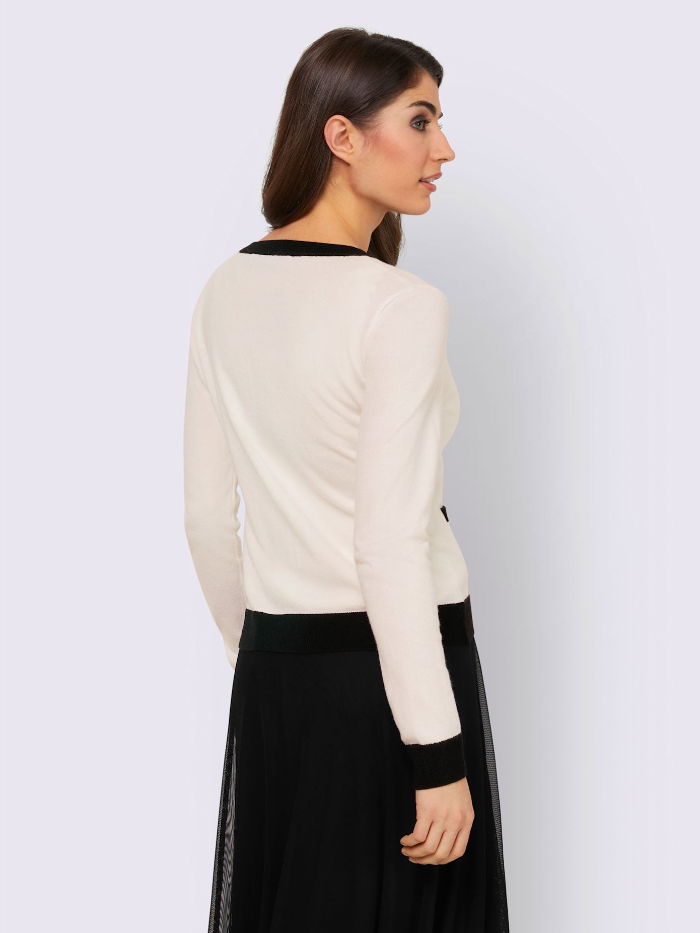 Veste en tricot, 2 poches