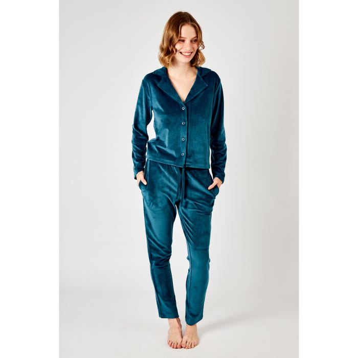 inSua-Pyjamahemd velours - InSua