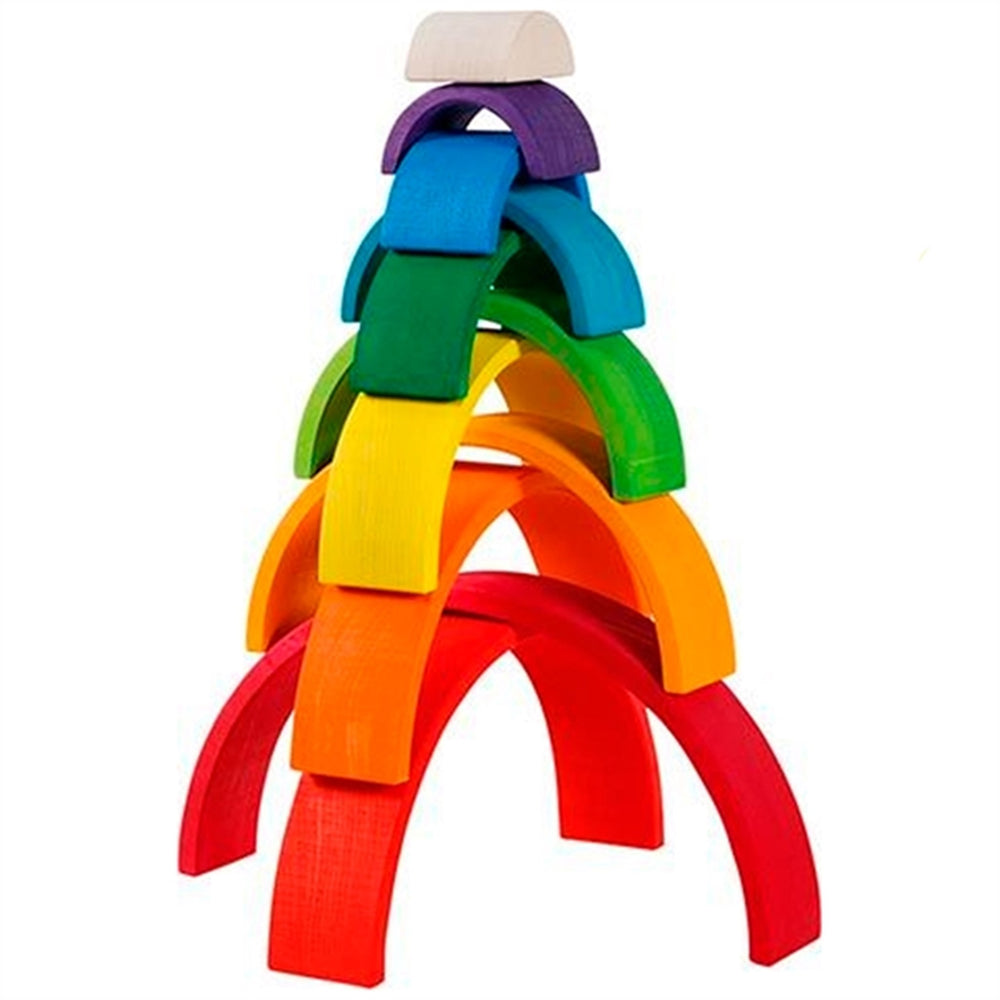 Køb Goki Byggeklodser Rainbow