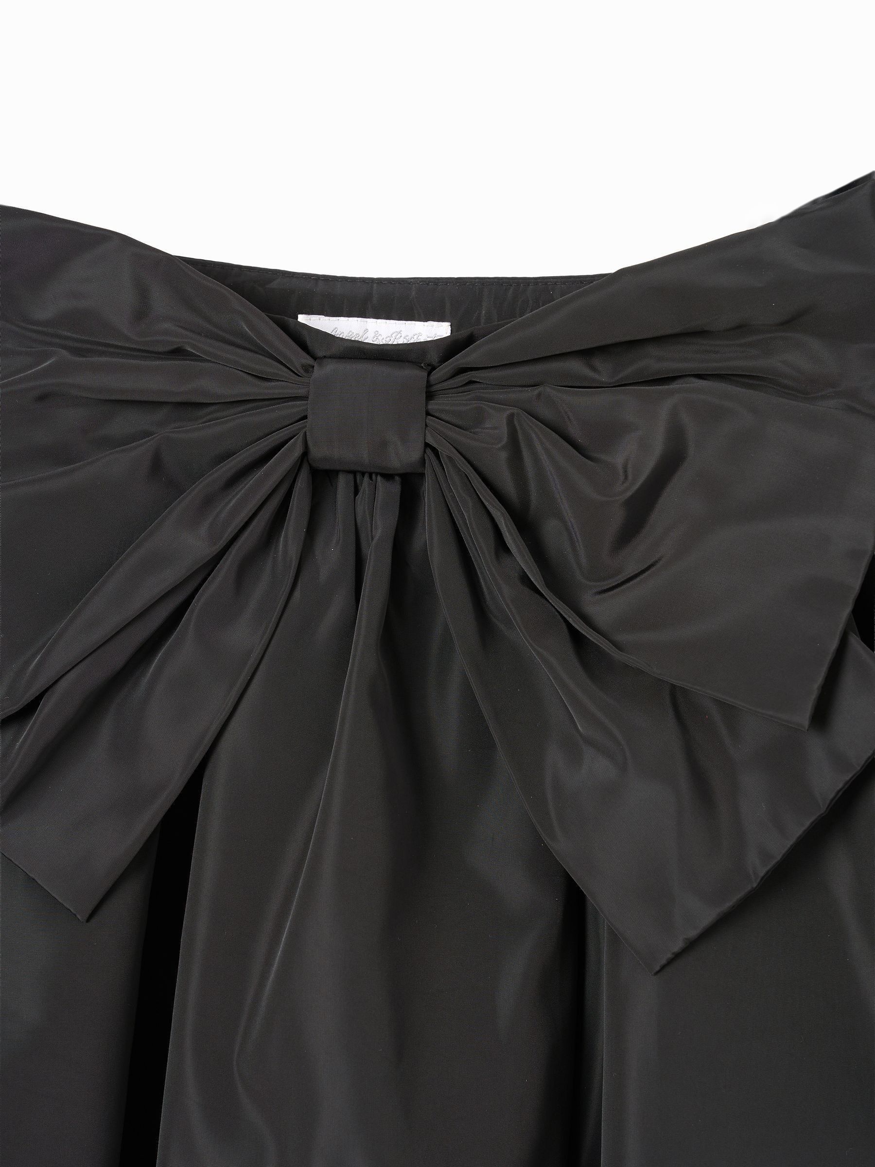 Angel & Rocket Nadia Tafetta Bow Skirt