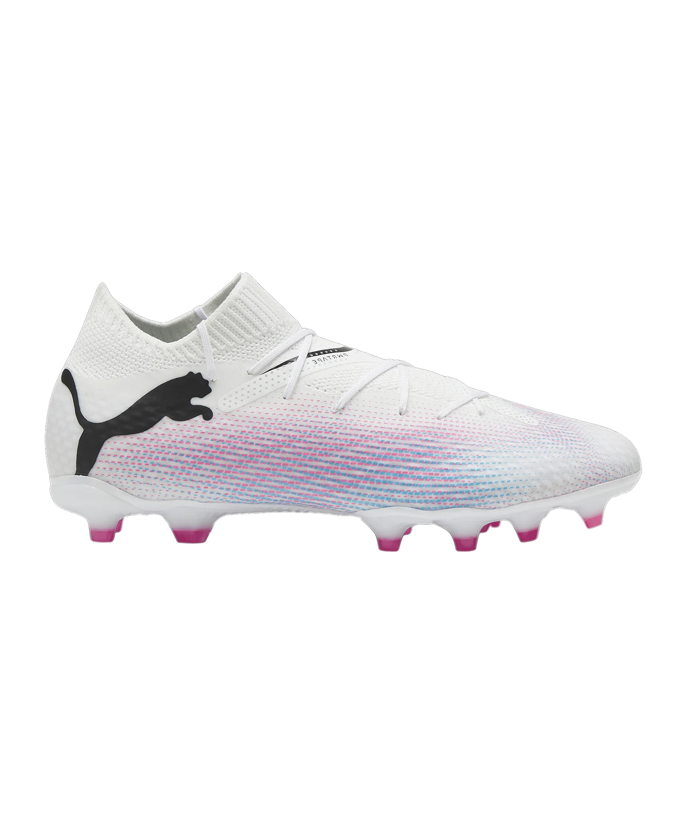 PUMA FUTURE 7 Pro FG/AG Phenomenal Jr Kids Weiss Schwarz Pink F01