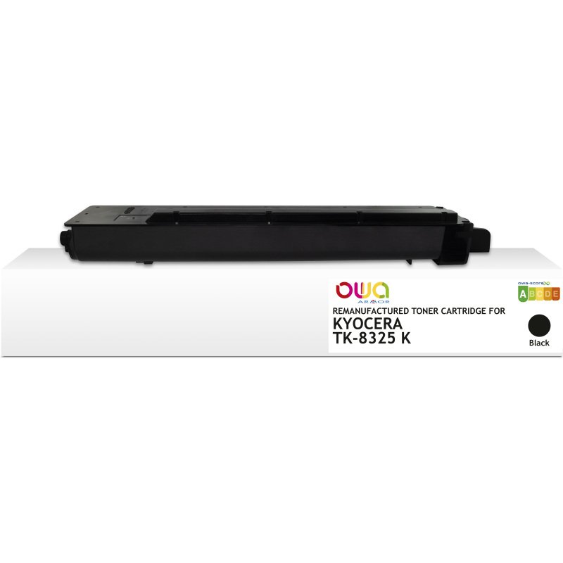 Toner remanufacturé OWA - standard - Noir - pour KYOCERA TK-8325 K