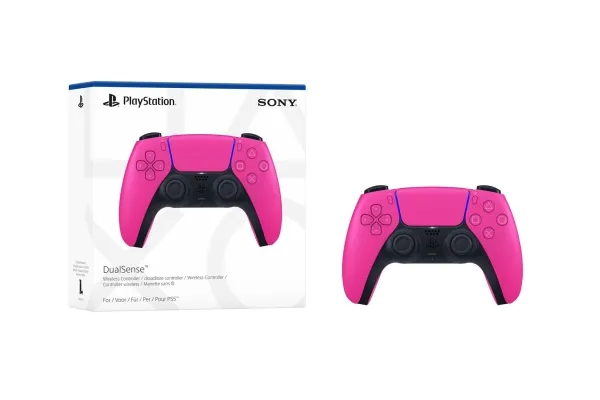 Sony | DualSense™ - Gamepad - trådløs - Bluetooth - for Sony PlayStation® 5 | Nova Pink