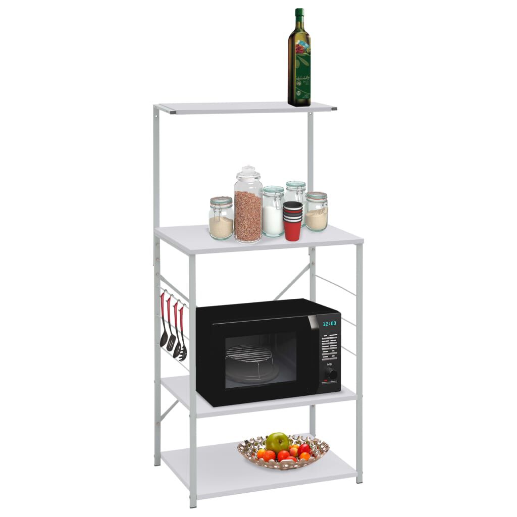 vidaXL Magnetronkast Wit 60x39,6x123 cm