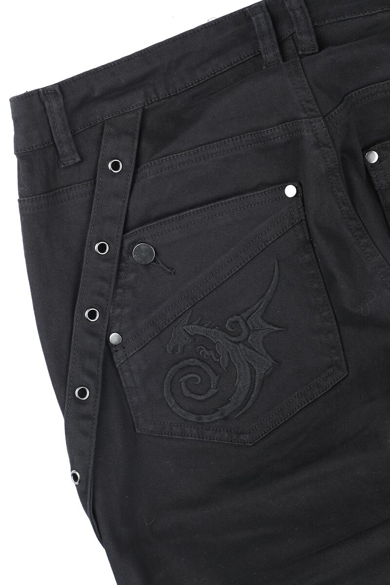Gothicana X Anne Stokes - Jean | Gothicana by EMP Pantalon en toile