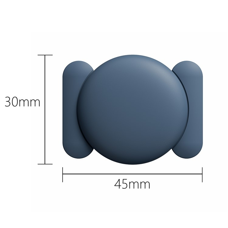 Apple AirTag Magnetische Silikon Case Hülle - Blau