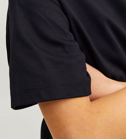 Jack & Jones T-shirt - JjeUrban - Noos - Blåck/ Loose