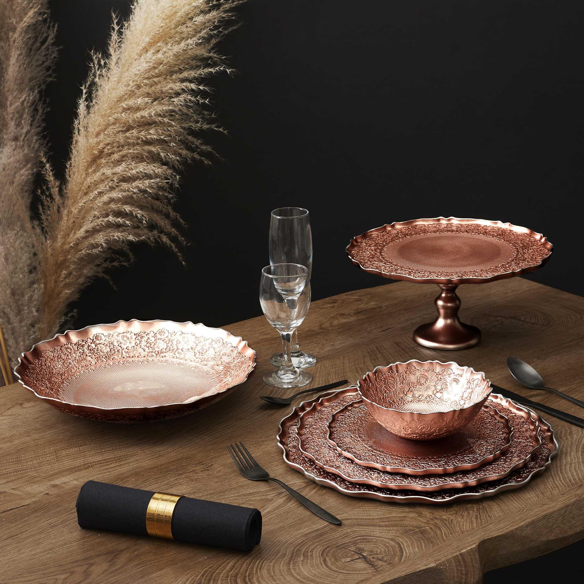 PLAT PRESENTATION MIRAGE VERRE D.32CM