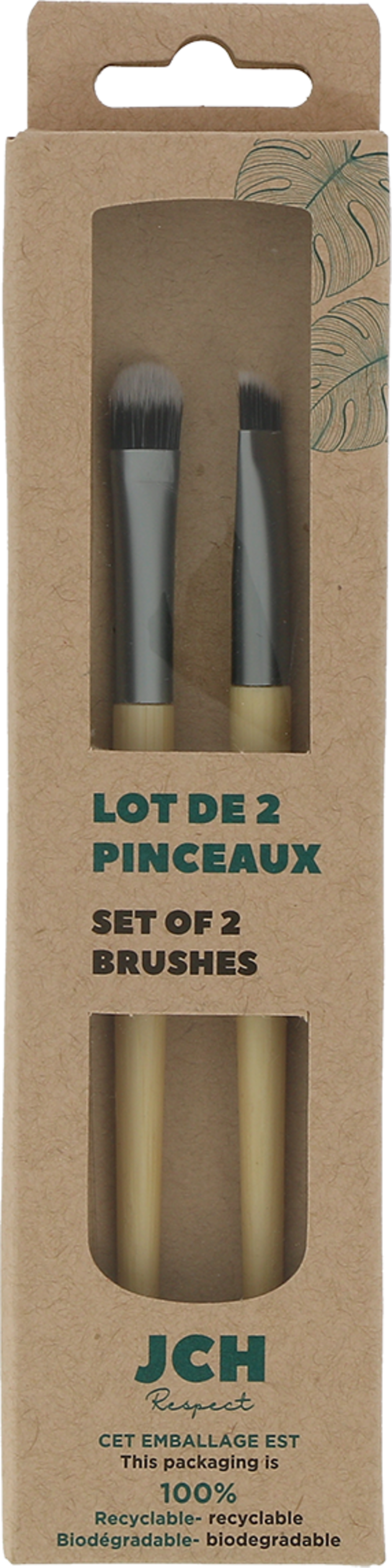 JCH Respect  Make-up Pinsel 2er Set, 2 Stk