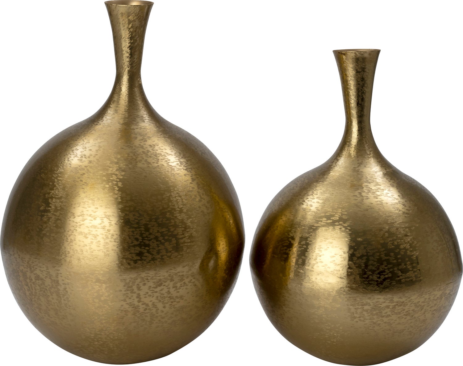 Intratuin vaas Minte goud D 36 H 52 cm