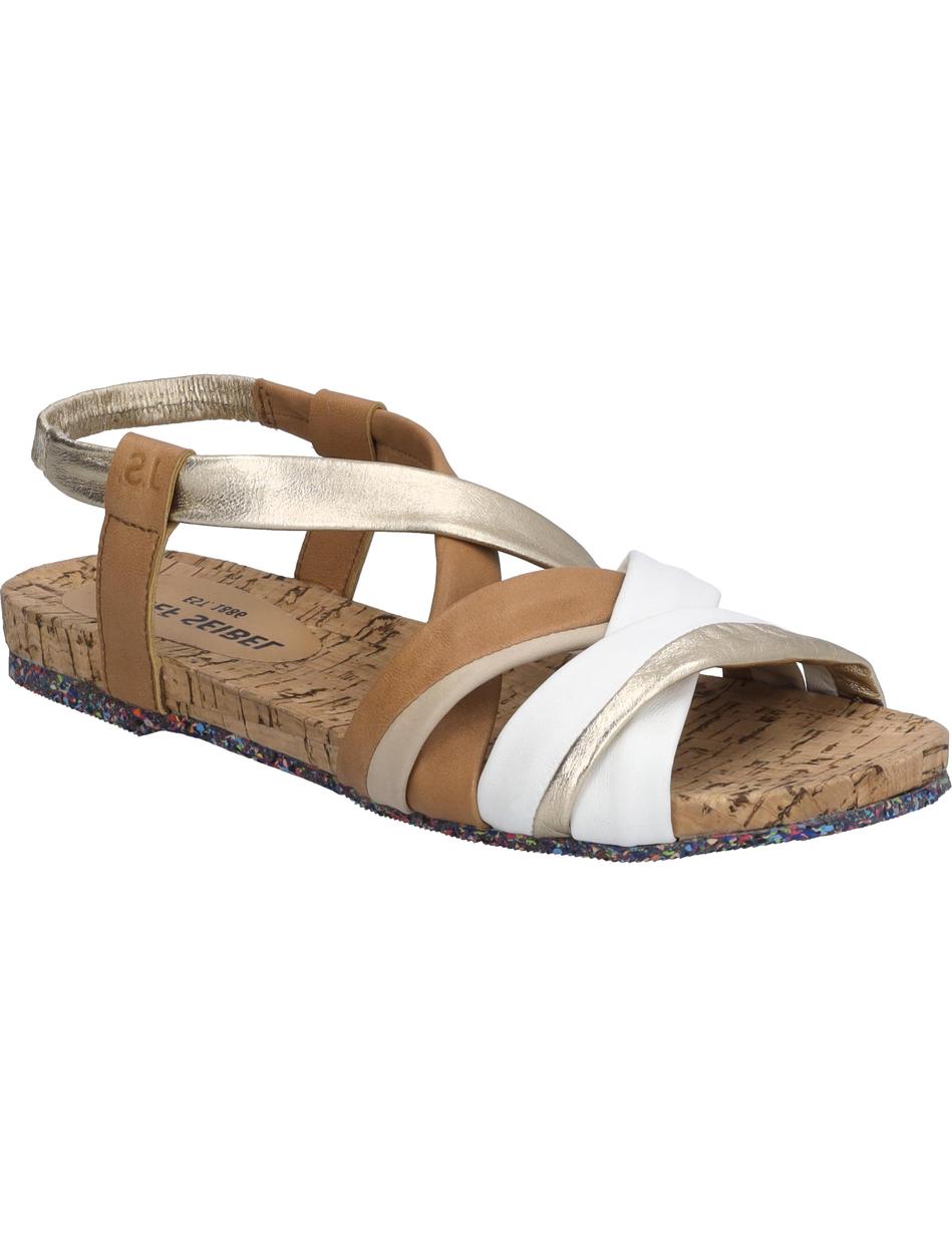Sandale Henriette 03, camel-multi