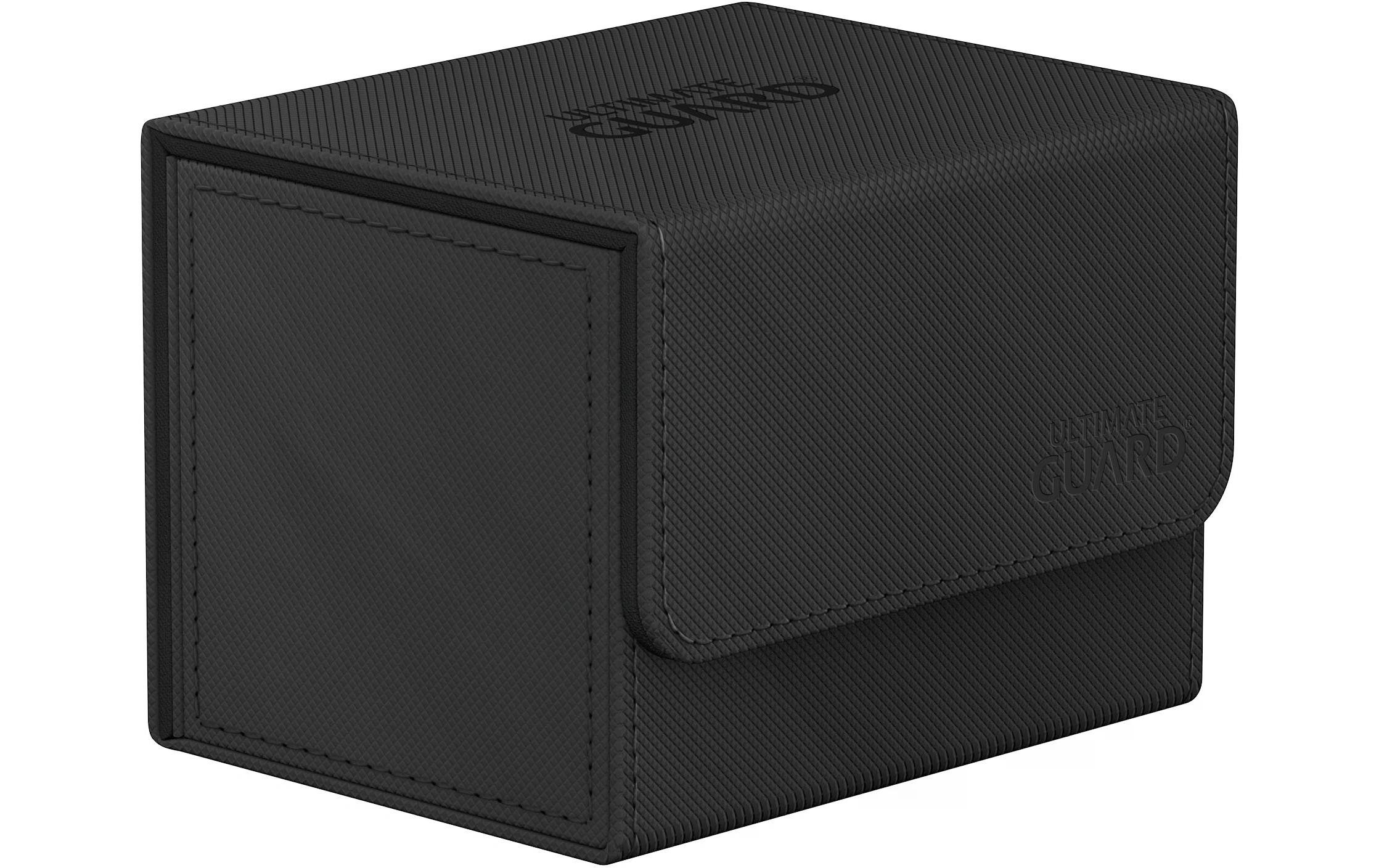 Kartenbox XenoSkin Sidewinder Monocolor 100+ SchwarzHochwertige Box für Sammelkarten in Standardgrösse