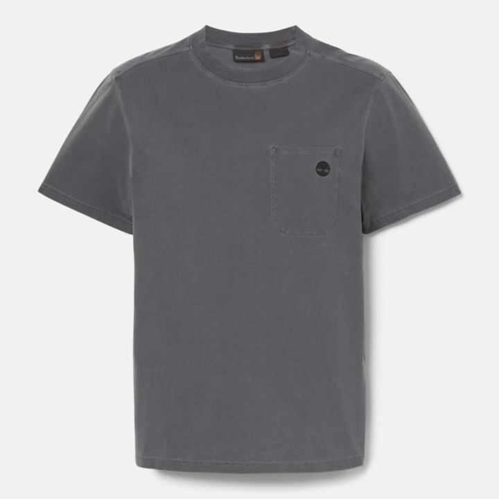 Camiseta Merrymack com bolso para homem na cor cinza escuro