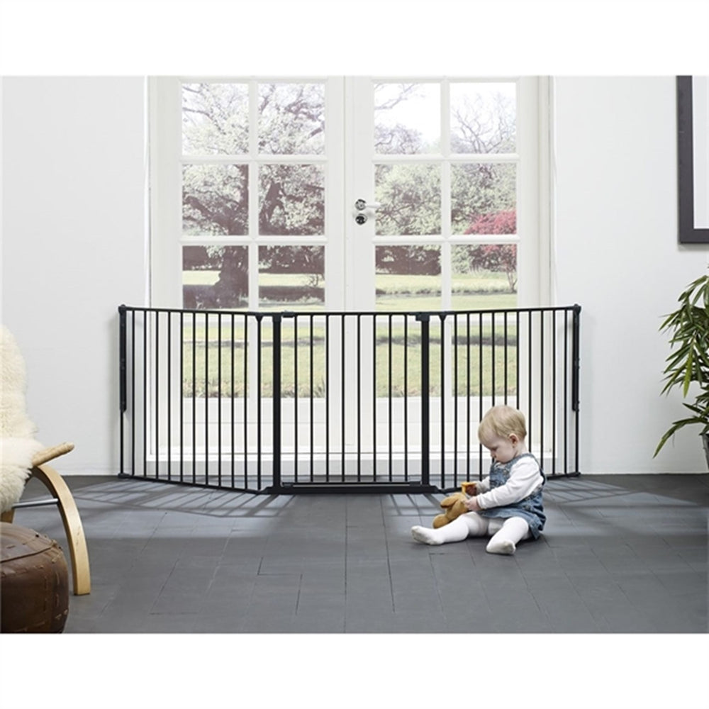 ConfigureGate L Sort - BabyDan → Luksusbaby.dk