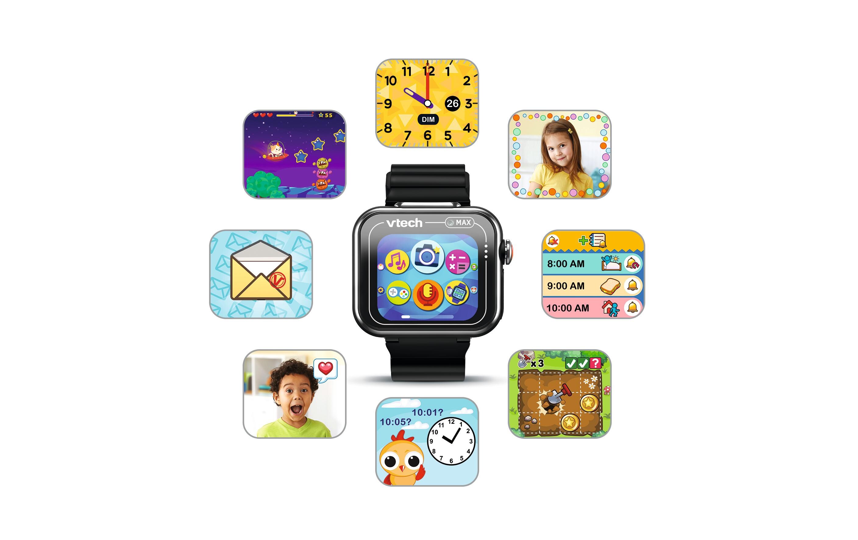 KidiZoom Smartwatch MAX noire -FR-Kinder-Smartwatch