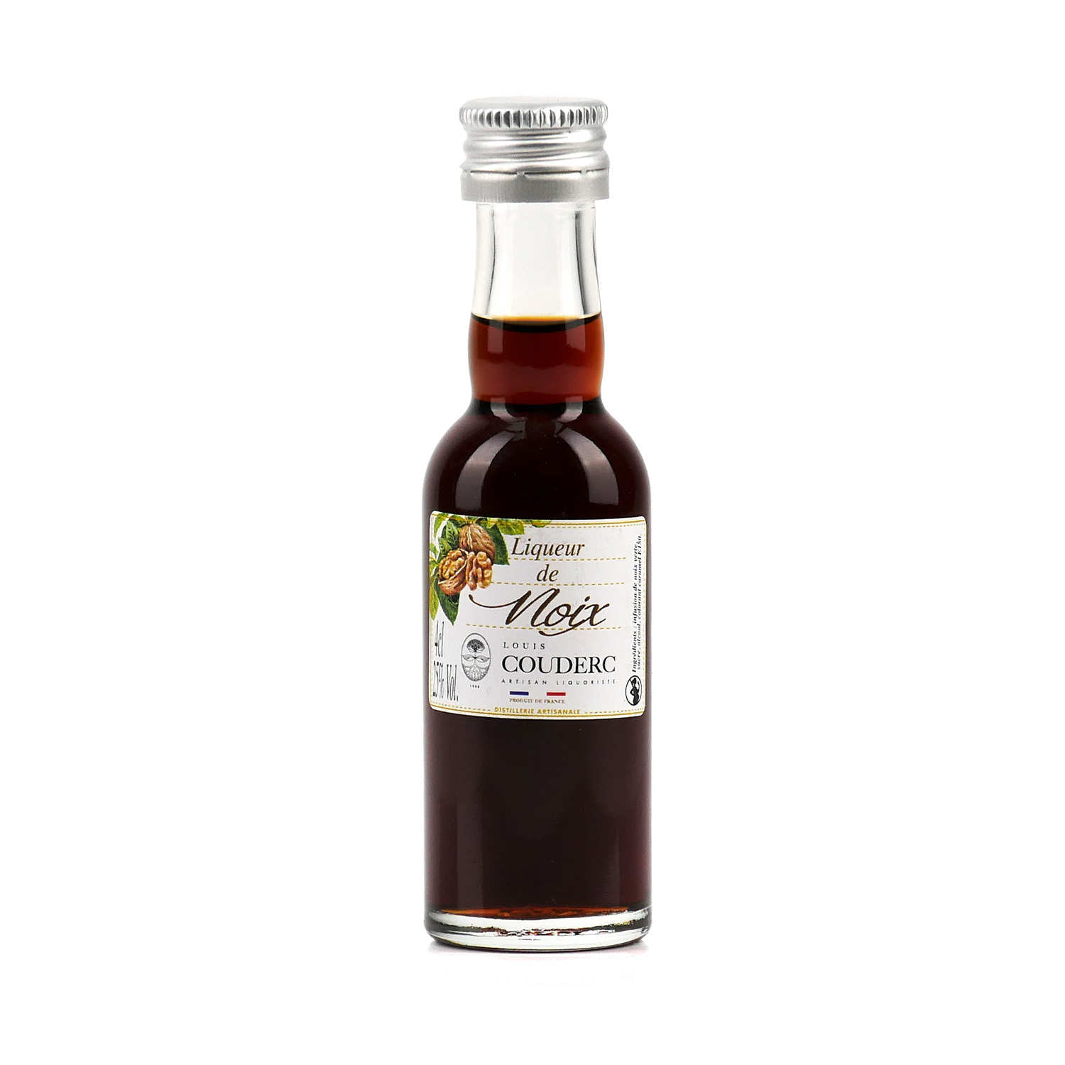Mignonnette de liqueur de noix 25%