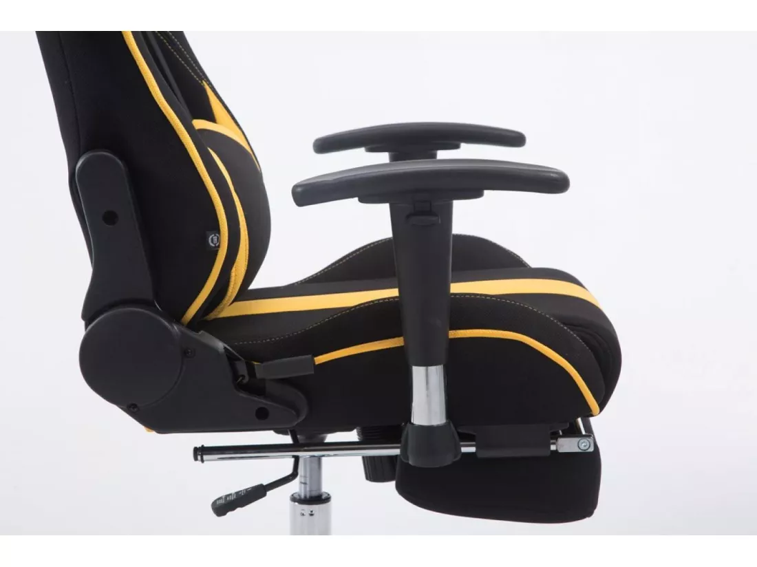 Chaise de bureau - Tissu - Noir / Jaune - Limit