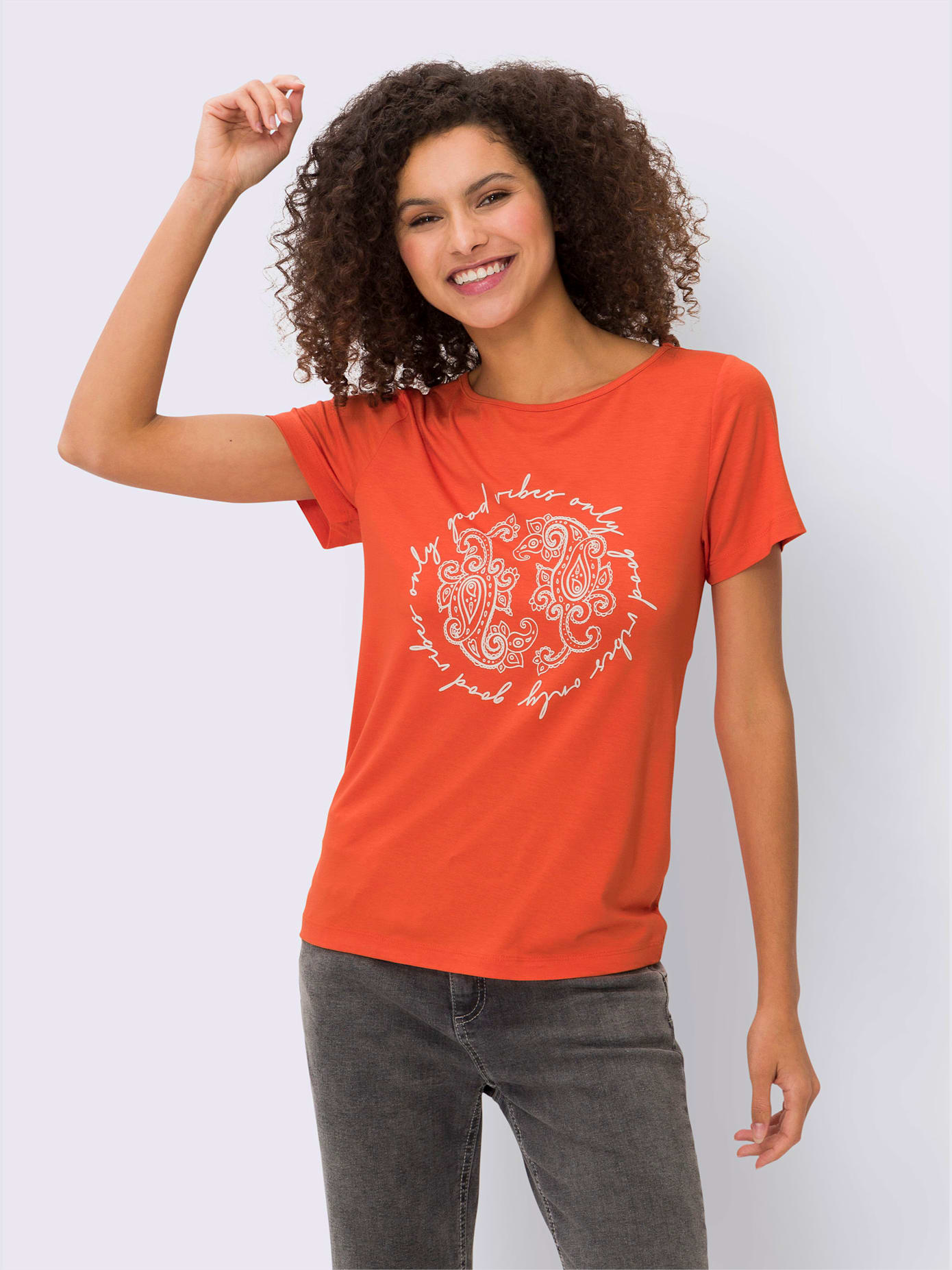 T-shirt viscose douce et fluide