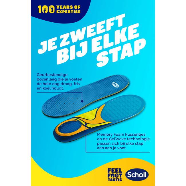 Scholl GelActiv Insoles Casual L