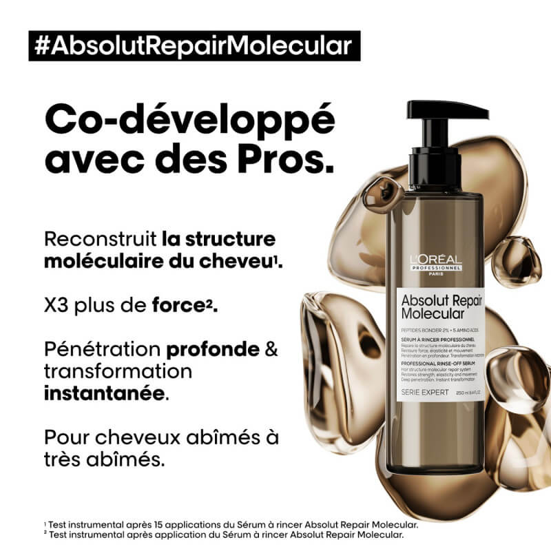 Trio Absolut Repair Molecular L'Oréal Professionnel