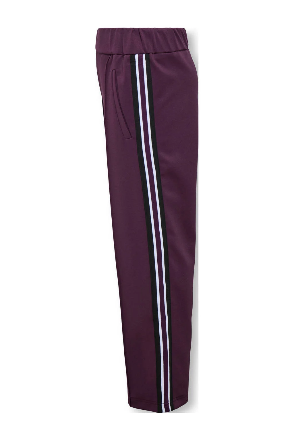 KIDS ONLY GIRL wide leg casual broek donkerpaars