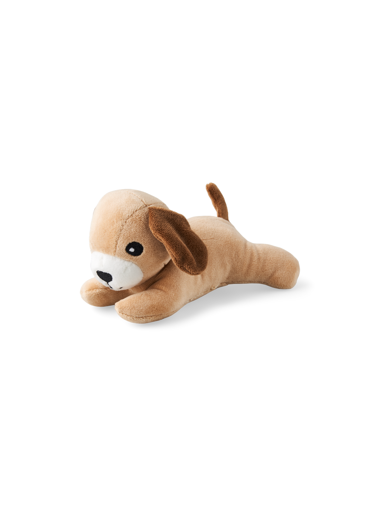Hundebamse | Polyester. 18 cm. | Light Brown, Dark Brown