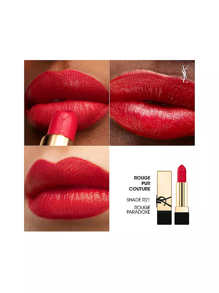 YVES SAINT LAURENT Lippenstift - Rouge Pur Couture (R21) rot