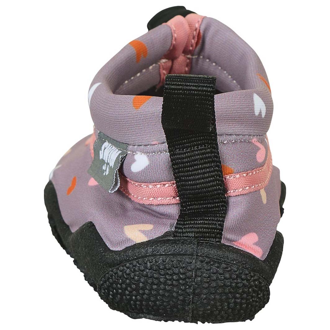 Badeschuhe HERZ in pastellviolett