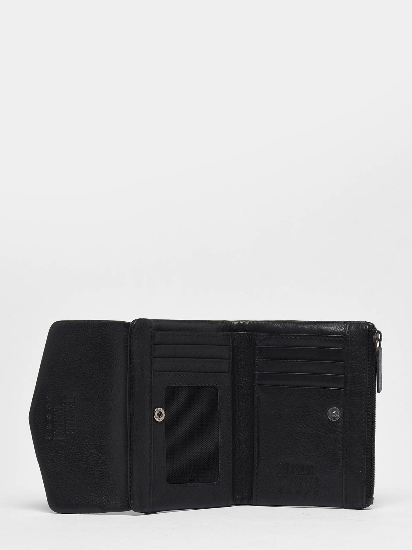 Porte-monnaie Smart cuir BASILIC PEPPER