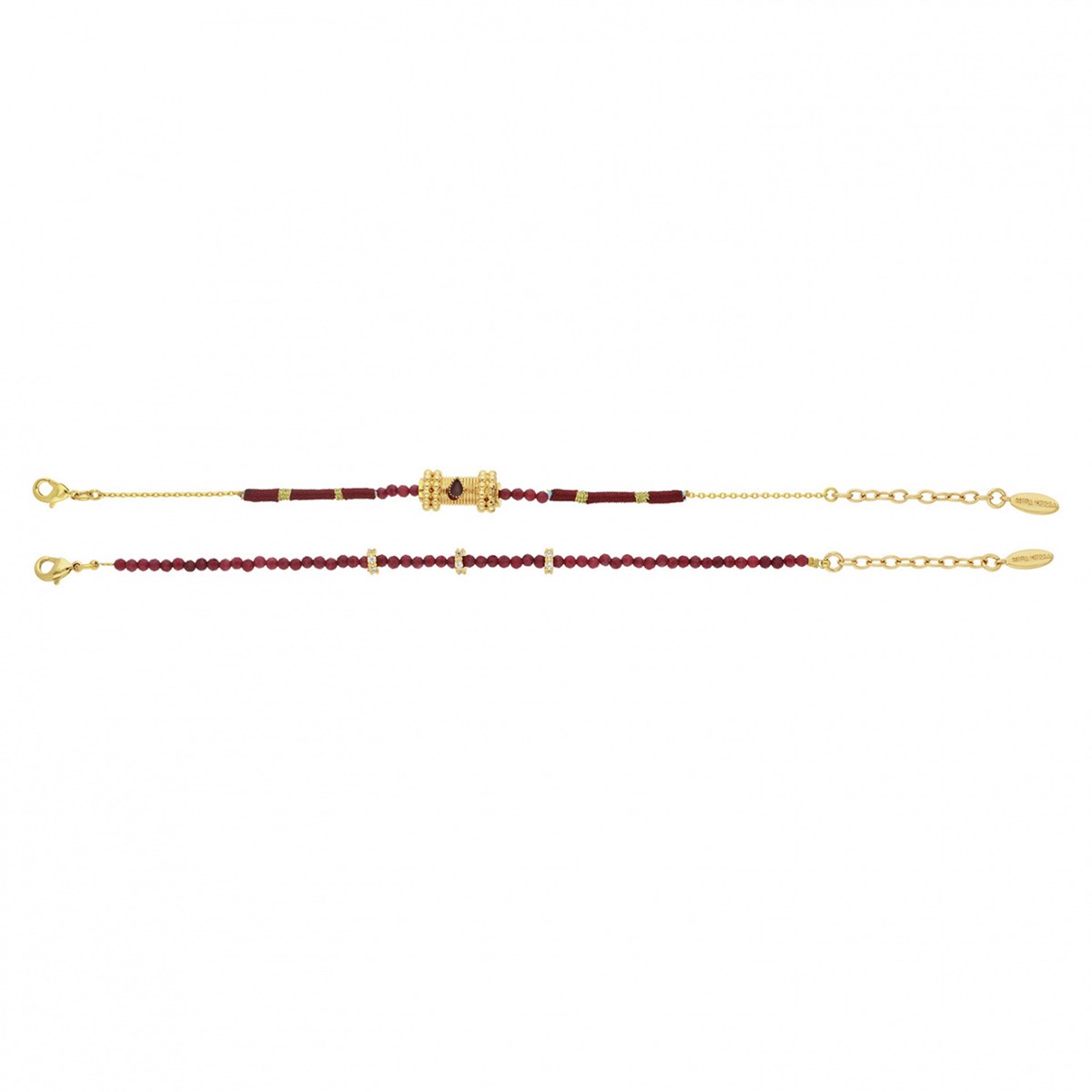 Set bracelets Hipanema Balkan garnet
